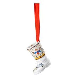 Vánoční porcelánová ozdoba na stromeček bota Christmas Lights 5 cm, Rosenthal