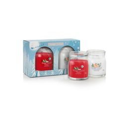 Yankee Candle - Vánoční dárková sada 2 ks středních svíček Signature