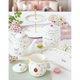 Porcelánový hrnček na čaj/kávu Fancy Garden 400 ml, Easy Life