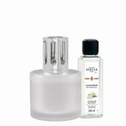 Maison Berger Paris - Dárková sada: Katalytická lampa Spirale modrá + Vůně oceánu, 250 ml