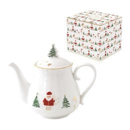 Vianočný porcelánový čajník Let it Snow 850ml, Easy Life