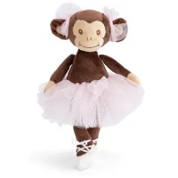 Plyšová opička baletka Sweet Missy hnědá, 25 cm