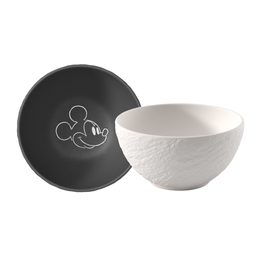 Man. Rock Mickey Mouse Misky na cereálie 430ml 2ks, Villeroy & Boch