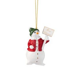 Christmas Classic Vánoční ozdoba sněhulák, 10 cm, Villeroy & Boch