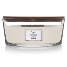 Woodwick White Teak, sviečka loď 453.6 g