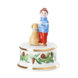 Vianočná dekorácia hracia skrinka Vianočné radovánky 2025 12x9 cm, Rosenthal