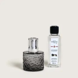 Maison Berger Paris - Darčeková sada: Katalytická lampa Mirage čierna + Veľkolepá vanilka, 250 ml