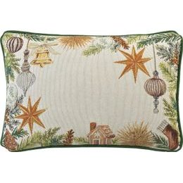 Vianočný gobelínový vankúš s výplňou Xmas Decor 32x48 cm, Sander