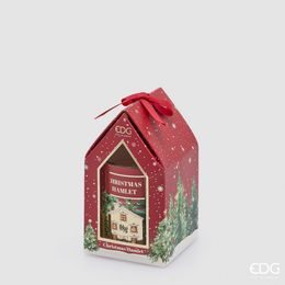 Vianočná vonná sviečka Noel Apple Cider, 8×7 cm
