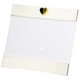 Fotorámeček se zlatým srdcem, 1,5x15x14,5 cm