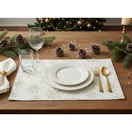 Prestieranie na stôl Heaven 35x50 cm bielo-strieborné, Sander