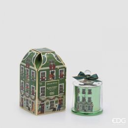 Vianočná vonná sviečka Rue de Rivoli čierny les, 12 cm