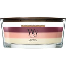 WoodWick - Trilogy Lush Nectar, svíčka loď 453.6 g