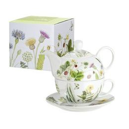 Porcelánový set čaj pro jednoho 400ml Wild Flowers