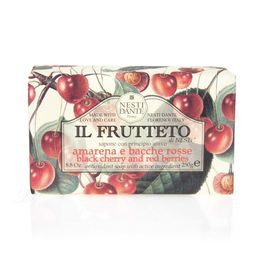 Nesti Dante - Frutteto Prírodné mydlo s čiernou čerešňou a červenými bobuľami, 250 g
