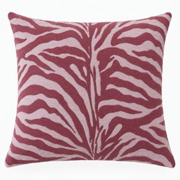 Povlak na polštář Kibo zebra starorůžový 50x50 cm, Sander