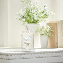 Yankee Candle - Signature vonná sviečka Warm Cashmere, 567g