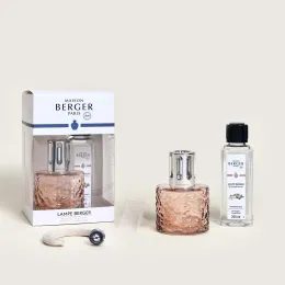 Maison Berger Paris - Dárková sada: Katalytická lampa Spirale modrá + Vůně oceánu, 250 ml