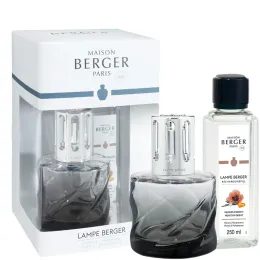 Maison Berger Paris - Darčeková sada: Katalytická lampa Spirale čierna + Zamatový orient, 250 ml