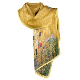 Hodvábna šatka The Kiss 40x160cm, Gustav Klimt