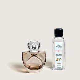 Maison Berger Paris - Darčeková súprava: Katalytická lampa Eternity Nude + Lady flower, 250 ml