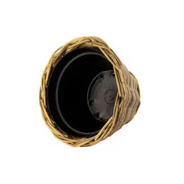 Drevený lampáš v tvare domčeka biely 1ks, 29-95 cm