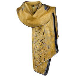 Hedvábná šála Adele Bloch 40x160cm, Gustav Klimt