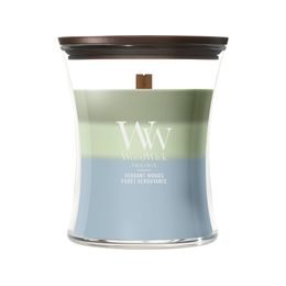 WoodWick - Trilogy Verdant Woods svíčka váza střední, 275 g
