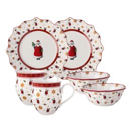 Toy's Delight Anniversary raňajková sada Santa 6ks, Villeroy & Boch