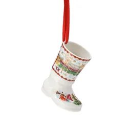 Porcelánová ozdoba na stromeček Botička, Christmas Sounds, 7,5 cm, Rosenthal