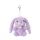 Klíčenka plyšový zajíček Bouncy Bunny světle fialový