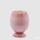 Keramická váza vejce skořápka růžová, 25x20,5 cm