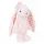 Plyšový zajíček Cuddly Kanina Floral růžový, 40 cm