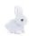 Plyšový zajíček Baby Bunny modrý, 15 cm
