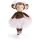 Plyšová opička baletka Sweet Missy hnědá, 25 cm