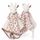 Plyšová žirafa Baby Lucy biela/hnedá 1ks, 30cm