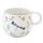 Porcelánový hrnek na čaj/kávu Fancy Garden 400ml, Easy Life
