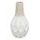 Keramická váza Livorno krémovo-hnědá, 12x12x23 cm