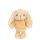 Plyšový zajíček v triku Bouncy Bunny žlutý, 15 cm