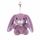 Klíčenka plyšový zajíček Bouncy Bunny tmavě fialový