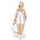 Dekorace figurka plavkyně Becky v bílých plavkách 1ks, 9x8x20,5 cm