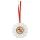 Vánoční ozdoba vločka se psem Christmas Lights, 7,8 cm, Rosenthal