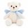 Plyšový medvídek Guardian Angel modrý baby, 18 cm