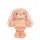 Plyšový zajíček v triku Bouncy Bunny oranžový, 15 cm