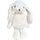 Plyšový zajačik Lovely Kanini bielý, 25 cm