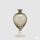 Sklenená váza Anfora dymová, 38x20 cm