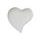 Talíř srdcový 21 cm White Basics, Maxwell & Williams