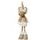 Vianočná dekorácia figúrka soba béžová 1ks, 14x12x50cm