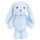 Plyšový zajíček Jumpy Bunny světle modrý, 30 cm