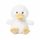 Plyšová kačenka Baby Quack bílá, 15 cm